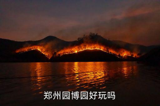 鄭州園博園好玩嗎