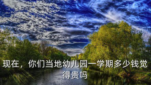 現在，你們當地幼兒園一學期多少錢覺得貴嗎