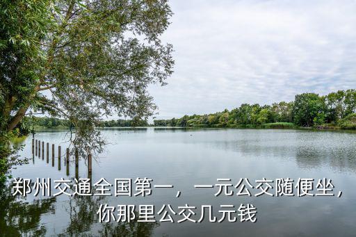 鄭州交通全國第一，一元公交隨便坐，你那里公交幾元錢
