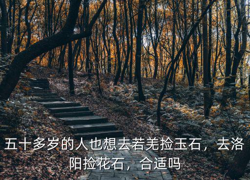 五十多歲的人也想去若羌撿玉石，去洛陽撿花石，合適嗎
