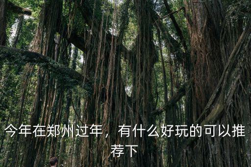 今年過(guò)年鄭州哪里有廟會(huì),今年在鄭州過(guò)年