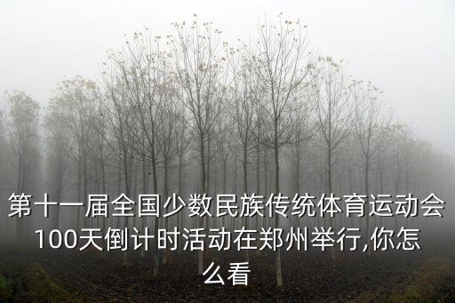 怎么看鄭州少數民族運動會直播,鄭州將舉辦少數民族運動會