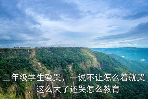 二年級學生愛哭，一說不讓怎么著就哭，這么大了還哭怎么教育
