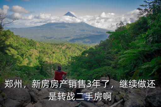 鄭州，新房房產銷售3年了，繼續做還是轉戰二手房啊