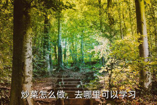 炒菜怎么做，去哪里可以學(xué)習(xí)