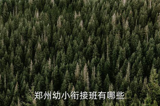 鄭州幼小銜接班有哪些