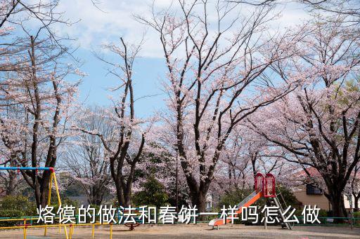 烙饃的做法和春餅一樣嗎怎么做