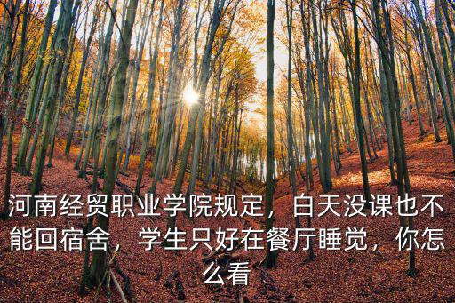 河南經貿怎么請假,河南經貿職業學院怎么樣
