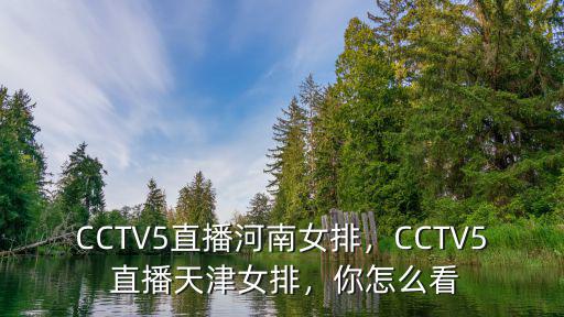 CCTV5直播河南女排，CCTV5 直播天津女排，你怎么看