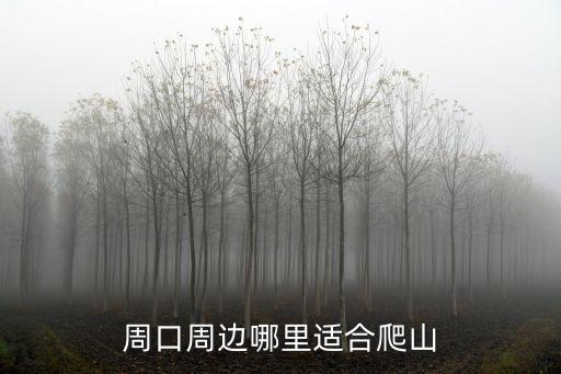 周口周邊哪里適合爬山