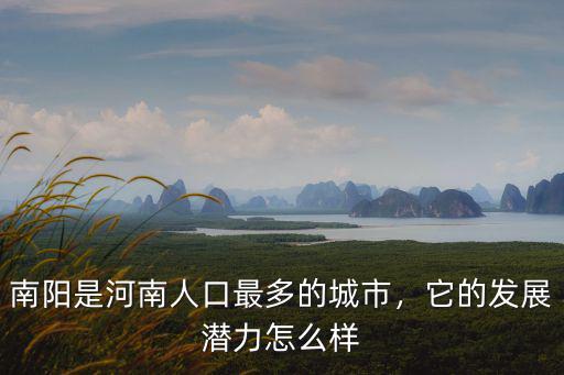 南陽旺盛怎么樣,它的發展潛力怎么樣