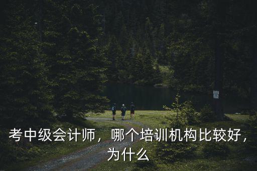 考中級會(huì)計(jì)師，哪個(gè)培訓(xùn)機(jī)構(gòu)比較好，為什么