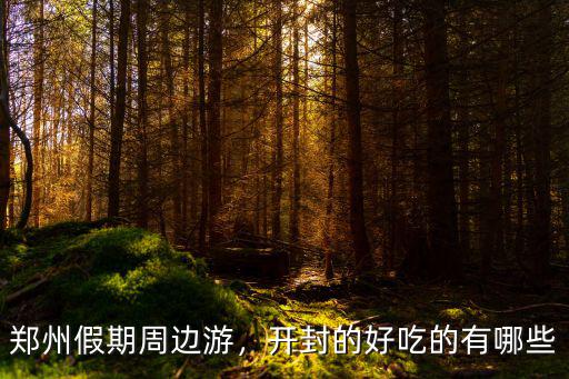 鄭州假期周邊游，開封的好吃的有哪些