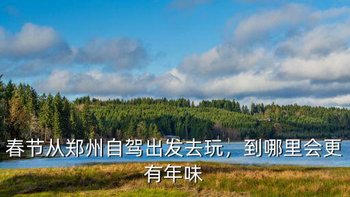 鄭州哪里會有燈展,到哪里會更有年味