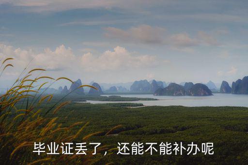 畢業(yè)證丟了，還能不能補(bǔ)辦呢