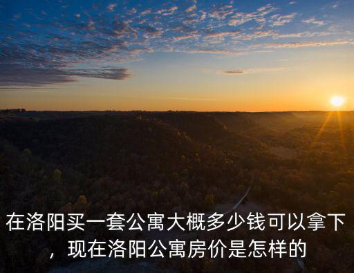 洛陽時代公寓房子怎么樣,洛陽長租公寓有發展前景嗎