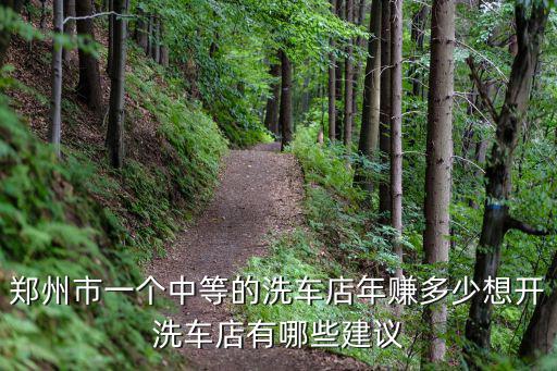 鄭州市一個(gè)中等的洗車店年賺多少想開洗車店有哪些建議