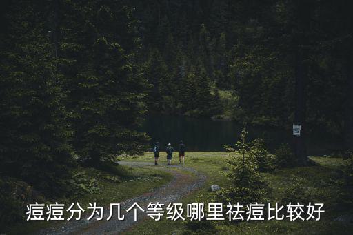 痘痘分為幾個等級哪里祛痘比較好
