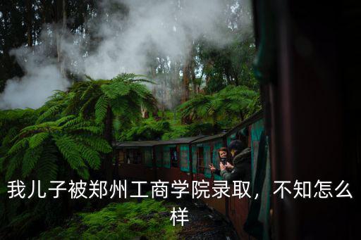 我兒子被鄭州工商學(xué)院錄取，不知怎么樣