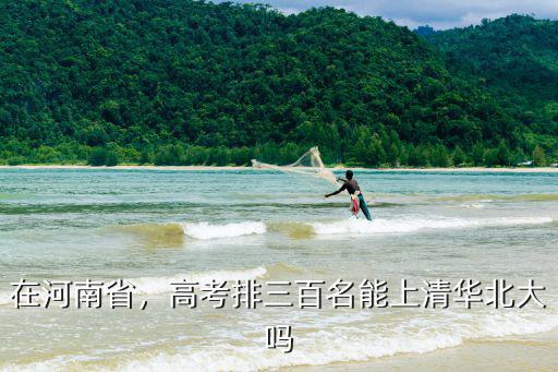 在河南省，高考排三百名能上清華北大嗎