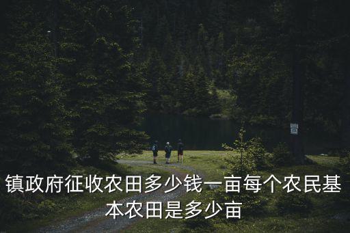 鎮政府征收農田多少錢一畝每個農民基本農田是多少畝