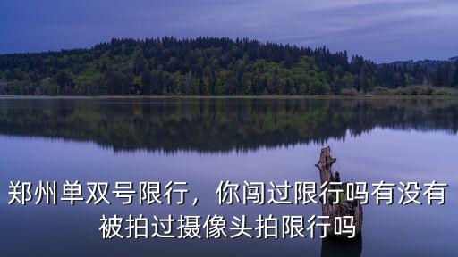 鄭州單雙號怎么限,鄭州單雙號限行