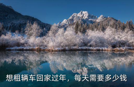 想租輛車回家過年，每天需要多少錢