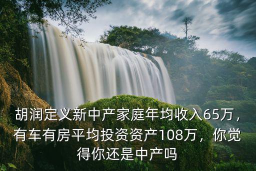 南陽中產資產怎么樣,中產如何保住自己的資產