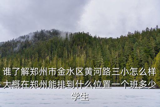 鄭州小學一個班有多少學生,大概在鄭州能排到什么位置