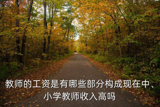 教師的工資是有哪些部分構(gòu)成現(xiàn)在中、小學(xué)教師收入高嗎