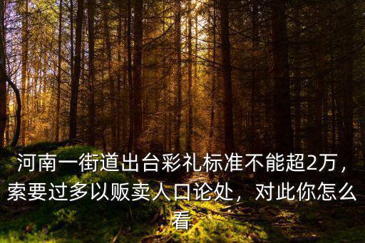 河南蘭考縣彩禮多少錢,河南南陽彩禮多少錢