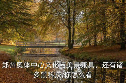 鄭州中央文化區(qū)奧體中心在哪里,鄭州奧體中心主場館驚艷啟幕