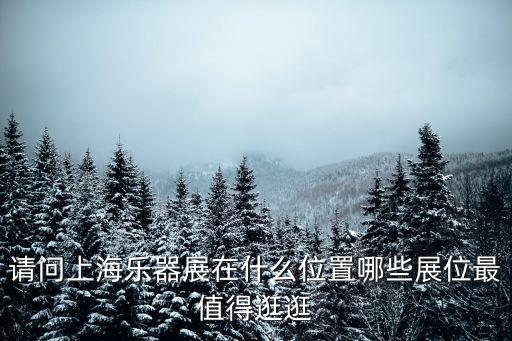 上海樂器展，請(qǐng)問上海樂器展在什么位置哪些展位最值得逛逛