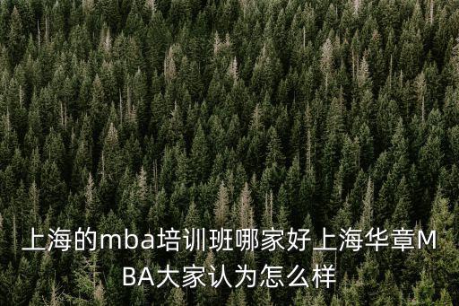 上海mba培訓，上海MBA輔導學校排名前三的有哪家