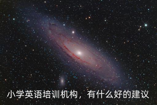 小學英語培訓機構，有什么好的建議