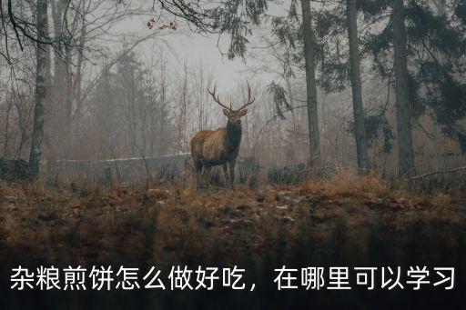 新鄉(xiāng)雜糧煎餅培訓(xùn)在哪里,在哪里可以學(xué)習(xí)