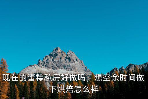 現在的蛋糕私房好做嗎，想空余時間做下烘焙怎么樣