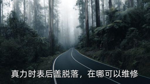 鄭州真力時手表維修哪里修,真力時表后蓋脫落