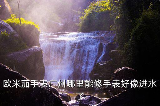 歐米茄手表廣州哪里能修手表好像進水了