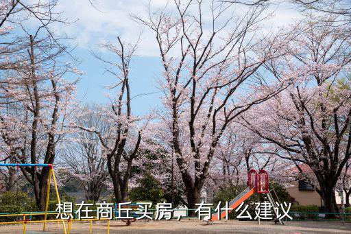 想在商丘買房，有什么建議