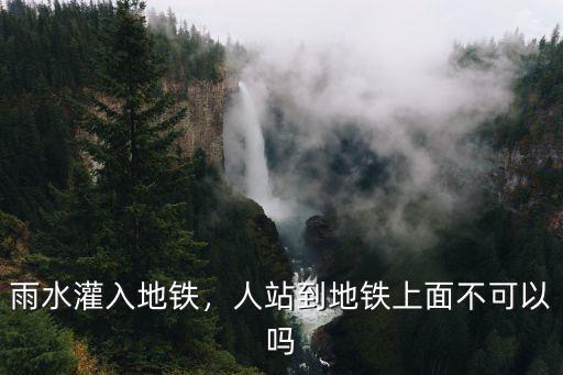 雨水灌入地鐵，人站到地鐵上面不可以嗎