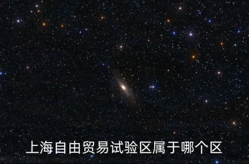 上海自由貿(mào)易試驗(yàn)區(qū)屬于哪個區(qū)
