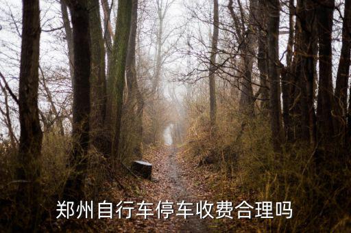 鄭州自行車停車收費合理嗎
