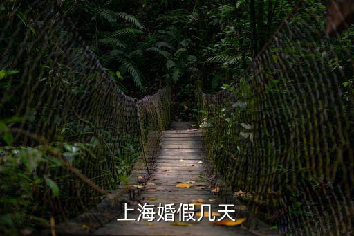上海婚假規定，上海婚假一般多少天