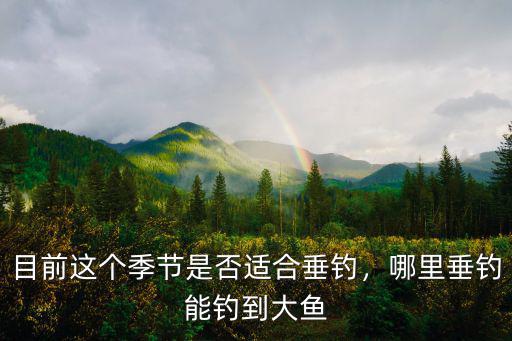 目前這個季節是否適合垂釣，哪里垂釣能釣到大魚