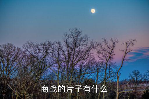 商戰的片子有什么