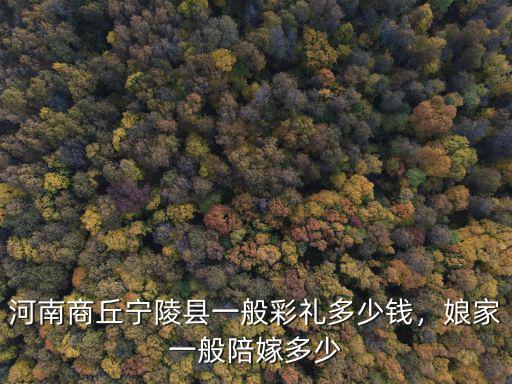 商丘結婚多少錢禮金,你結婚時的彩禮花費了多少錢