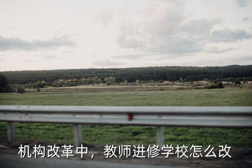 機構改革中，教師進修學校怎么改
