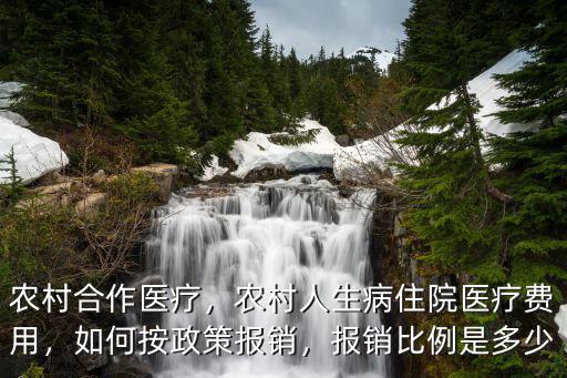 新鄉農村合作醫療怎么報銷,如何按政策報銷
