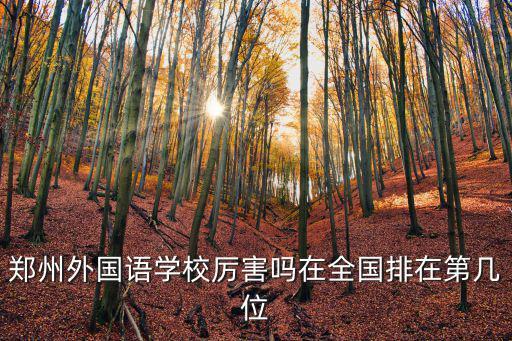 鄭州恒大外國語學校怎么樣,鄭州外國語學校厲害嗎